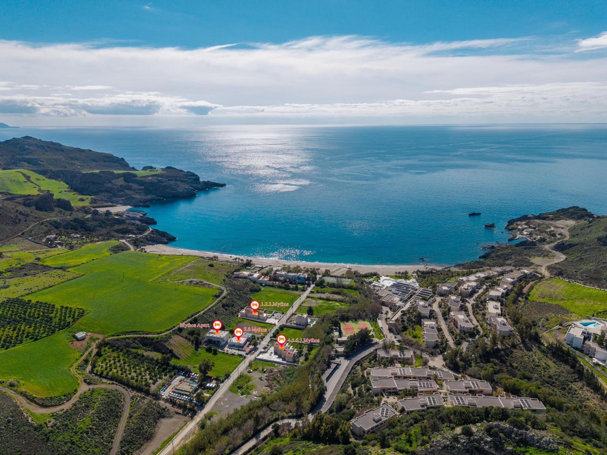 Mythos Villas 丹诺尼 外观 照片